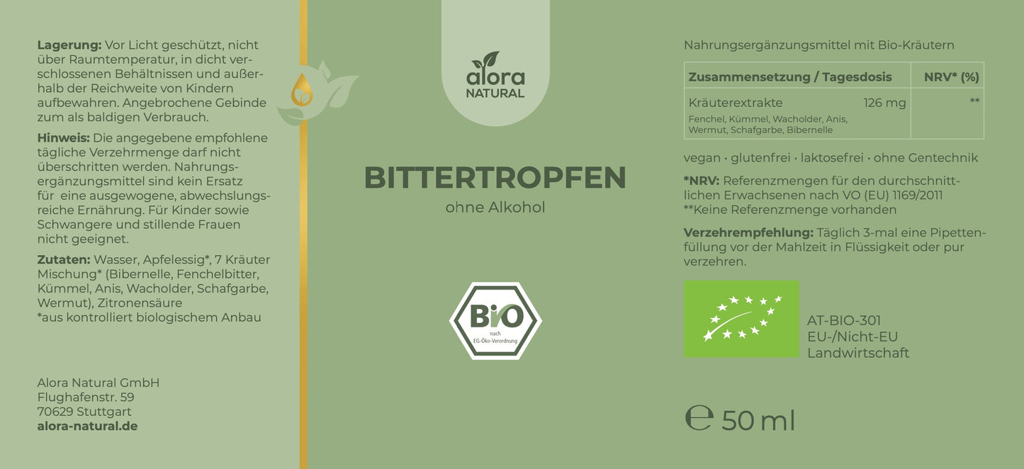 Bio Bittertropfen